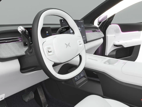 2026 Xpeng G6 With Interior 3D Model