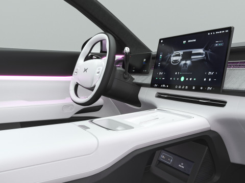 2026 Xpeng G6 With Interior 3D 模型