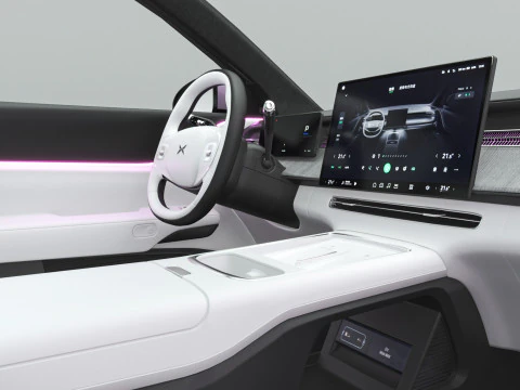 2026 Xpeng G6 With Interior 3D Model