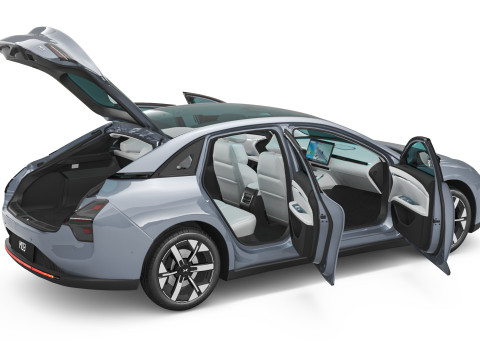 2025 Xpeng Mona M03 With Interior Modelo 3D
