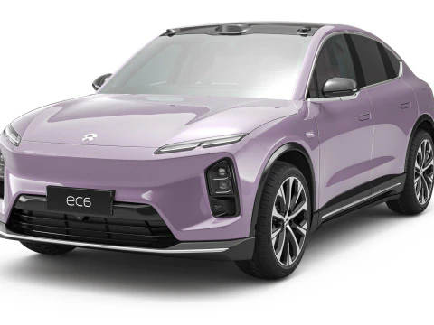 2025 Nio EC6 इंटीरियर के साथ 3D मॉडल