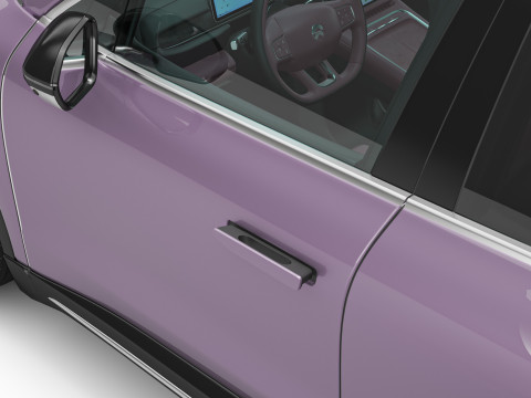 2025 Nio EC6 with Interior 3D Model