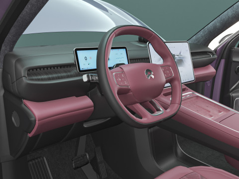 2025 Nio EC6 with Interior 3D Model