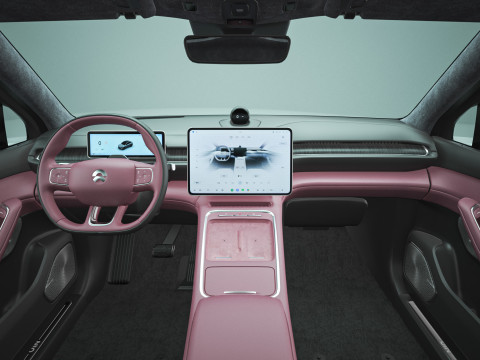 2025 Nio EC6 with Interior 3D Model