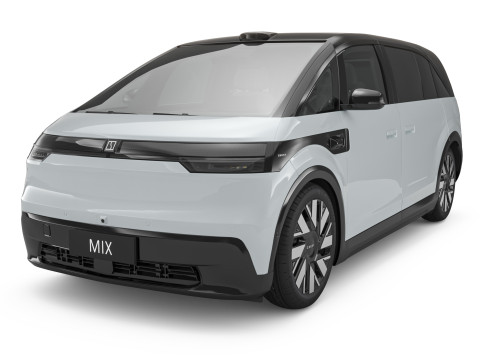 2025 Zeekr Mix with Interior 3D Model