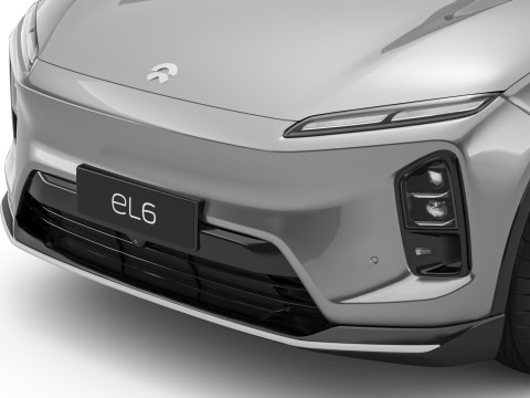 2025 Nio EL6 ES6 with Interior 3D 模型