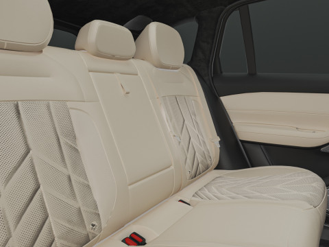 2025 Nio EL6 ES6 with Interior 3D 模型