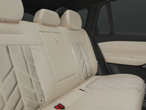 2025 Nio EL6 ES6 with Interior 3D Model