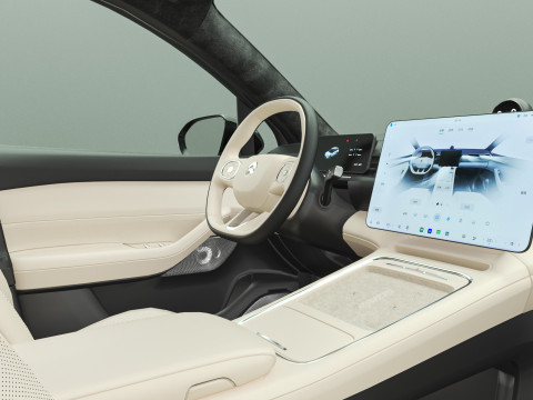 2025 Nio EL6 ES6 with Interior 3D 模型