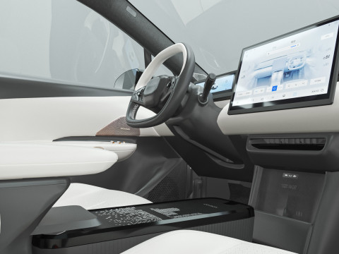 2025 Lynk Co 02 With Interior Modèle 3D