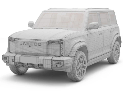 2025 Chery Jaecoo J6 EV 3D Model