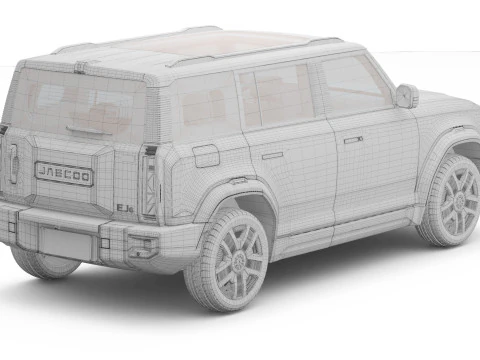 2025 Chery Jaecoo J6 EV 3D Model