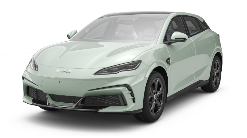 2025 BYD Seal 06 GT With Lowpoly Interior 3D Модель .c4d .max .obj .3ds .fbx .stl .blend