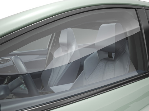 2025 BYD Seal 06 GT With Lowpoly Interior 3D Модель