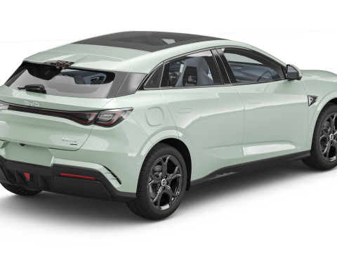 2025 BYD Seal 06 GT With Lowpoly Interior 3D Модель
