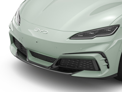 2025 BYD Seal 06 GT With Lowpoly Interior 3D Модель