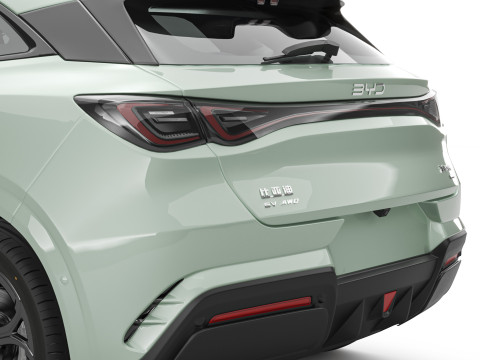 2025 BYD Seal 06 GT With Lowpoly Interior 3D Модель