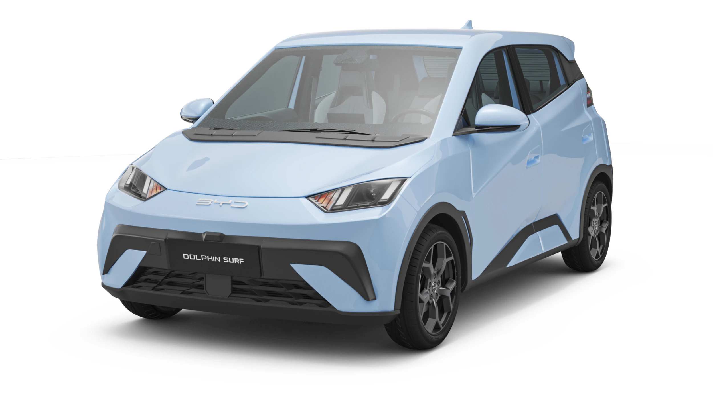2025 BYD Dolphin Surf Atto1 with Interior 3D Model .c4d .max .obj .3ds .fbx .stl .blend 