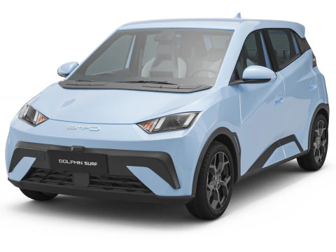 2025 BYD Dolphin Surf Atto1 con interni Modello 3D