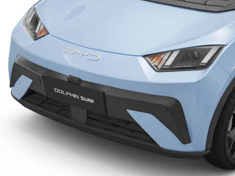 2025 BYD Dolphin Surf with Interior 3D 模型