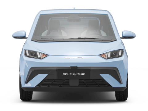 2025 BYD Dolphin Surf with Interior 3D 模型