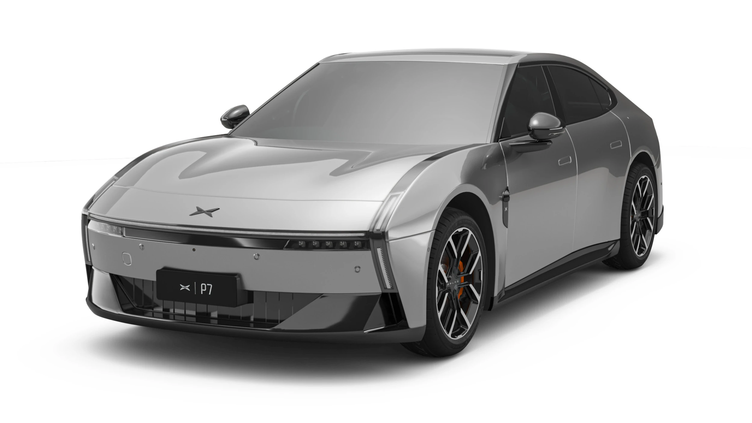 2025 Xpeng P7 3D Model .c4d .max .obj .3ds .fbx .stl .blend 