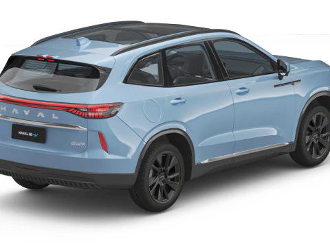 2024 GWM Haval H6 HEV with Interior 3D Model