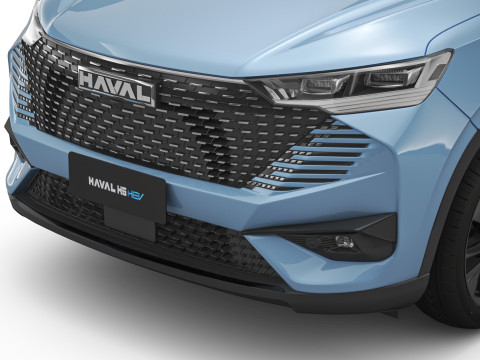 2024 GWM Haval H6 HEV with Interior Modelo 3D