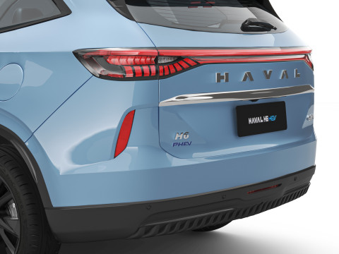 2024 GWM Haval H6 HEV with Interior Modelo 3D