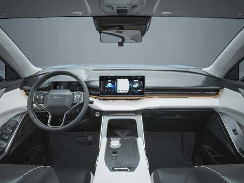 2024 GWM Haval H6 HEV with Interior 3D Model