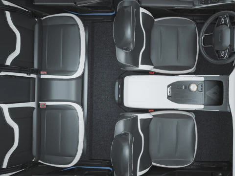 2024 GWM Haval H6 HEV with Interior 3D Model