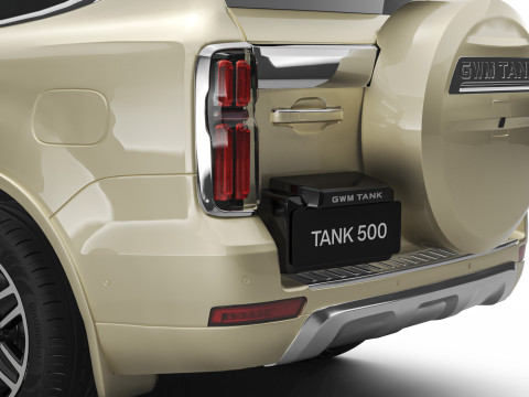 2025 GWM Tank 500 HEV With Interior 3D Model