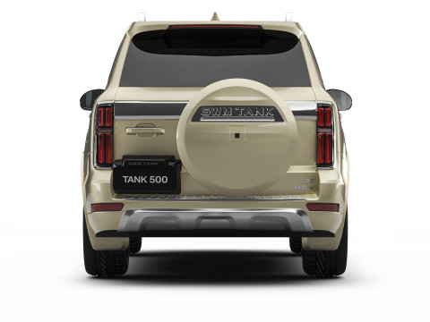 2025 GWM Tank 500 HEV With Interior 3D Model