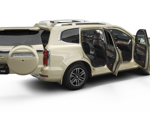 2025 GWM Tank 500 HEV With Interior 3D Model