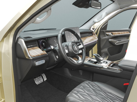 2025 GWM Tank 500 HEV With Interior 3D Model