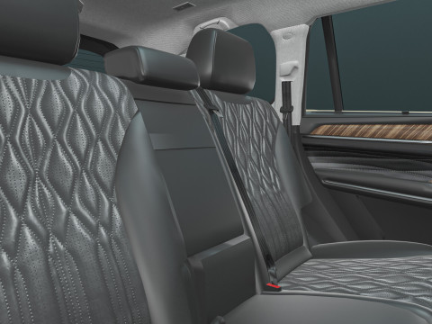 2025 GWM Tank 500 HEV With Interior 3D Model