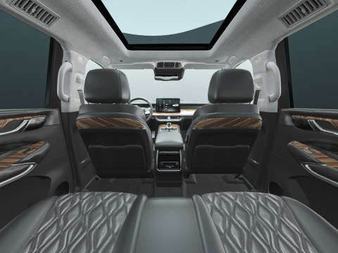 2025 GWM Tank 500 HEV With Interior 3D Model