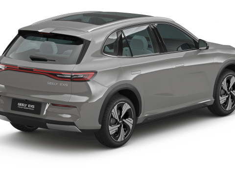 2025 Geely EX5 with Interior 3D 模型