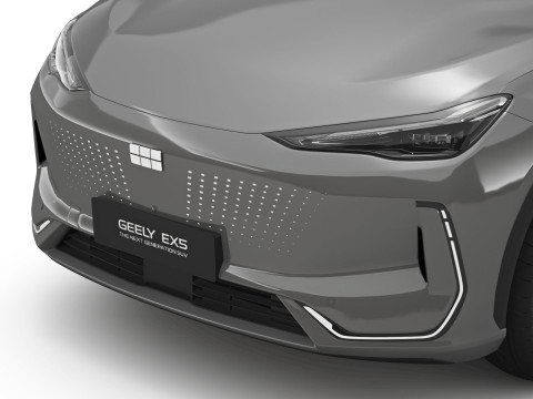 2025 Geely EX5 with Interior 3D 模型