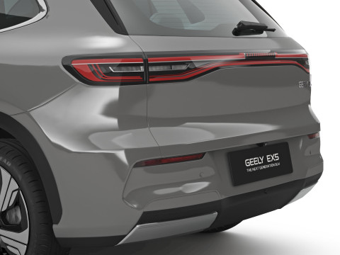 2025 Geely EX5 with Interior 3D 模型