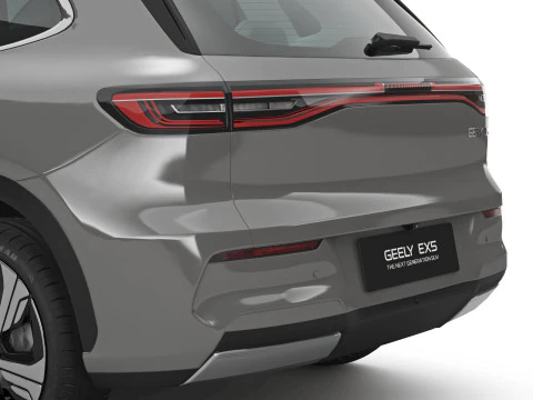 2025 Geely EX5 with Interior 3D Model