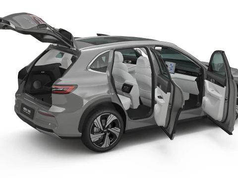 2025 Geely EX5 with Interior 3D Model