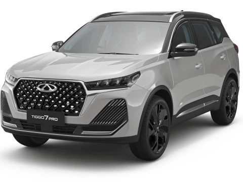 2025 Chery Tiggo 7 Pro SE com interior Modelo 3D