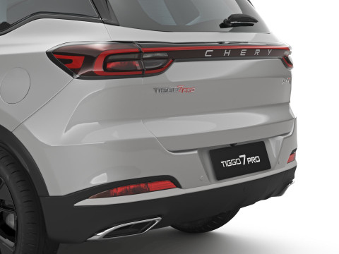 2025 Chery Tiggo 7 Pro with Interior 3D 模型