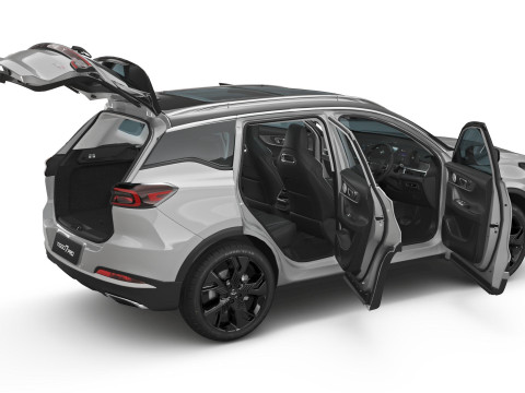 2025 Chery Tiggo 7 Pro with Interior 3D 模型