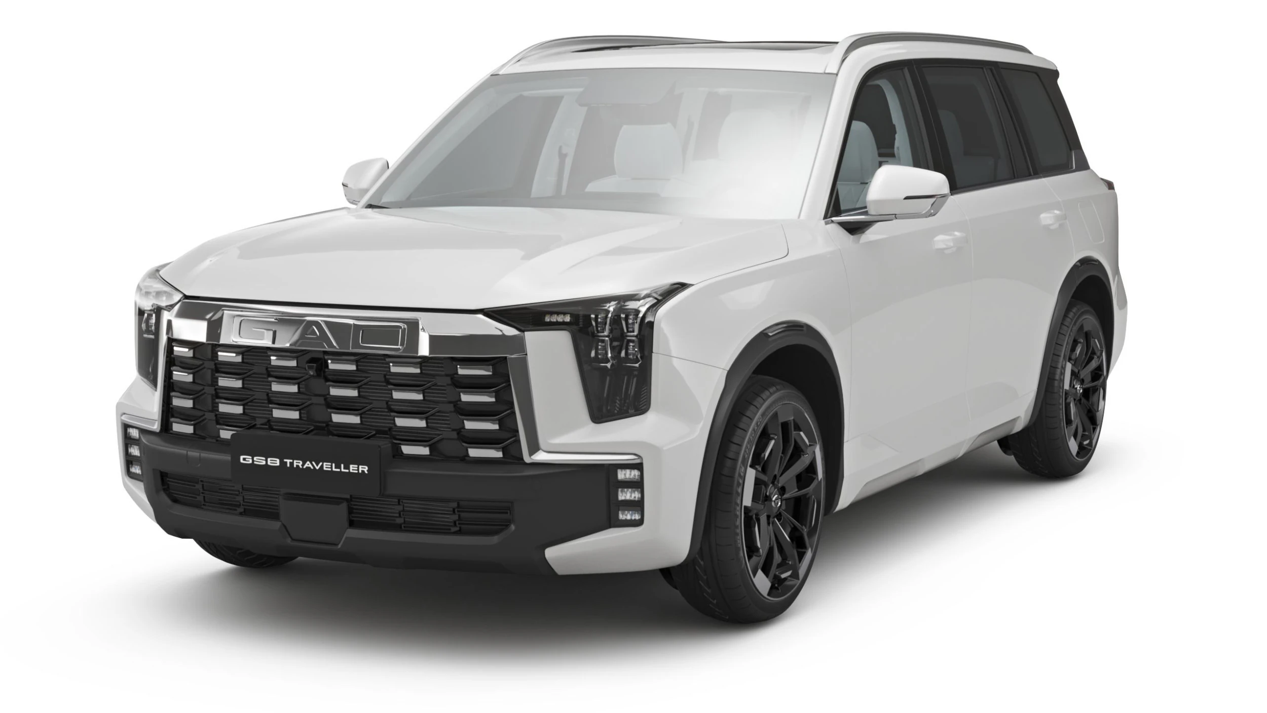 2026 GAC GS8 Traveler with Interior 3D Model .c4d .max .obj .3ds .fbx .stl .blend 