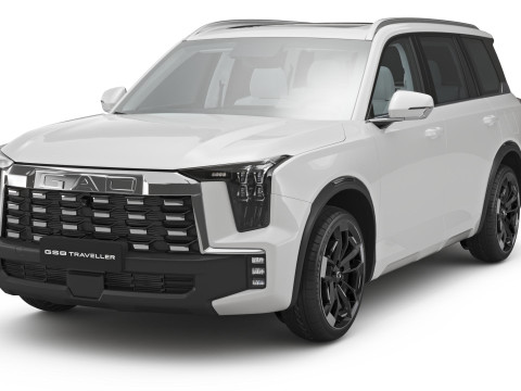 2026 GAC GS8 Traveler with Interior 3D 模型