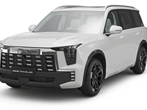 GAC GS8 Traveler 2026 года с салоном 3D Модель