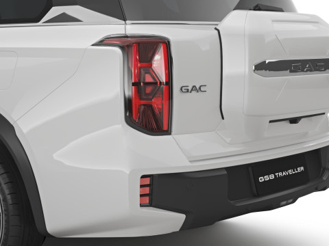 2026 GAC GS8 Traveler with Interior 3D Model