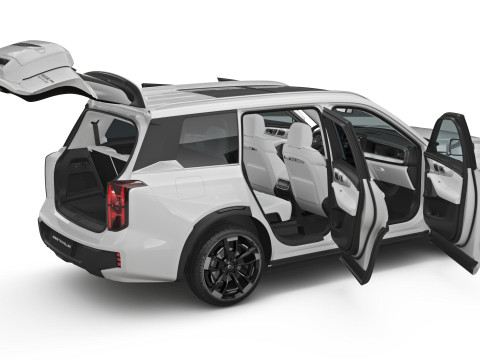 2026 GAC GS8 Traveler with Interior 3D Model